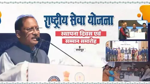 CM Sai Rallies NSS Volunteers for Viksit Bharat Vision