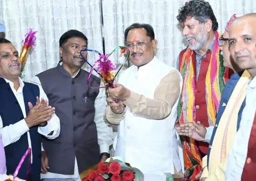 CM Sai Receives Goncha Mahaparv Delegation at Raipur