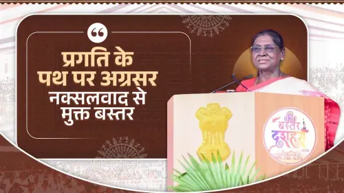 CM Sai shares President Murmu's word on Bastar's Naxal fight