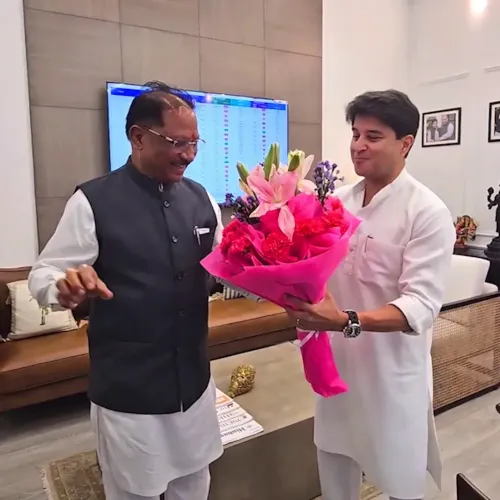 CM Sai Thanks Scindia as Digital Push Reaches Chhattisgarh's Villages