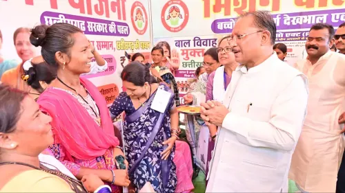 CM Sai Visits Kondagaon Village Under Sushasan Tihar 2026