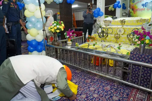 CM Saini attends Guru Amar Das Prakash Purab in Ludhiana