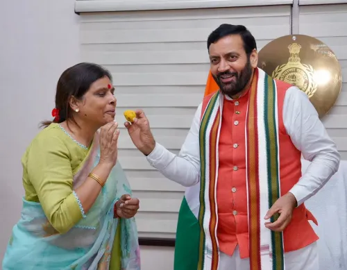 CM Saini Congratulates New Haryana BJP Chief Dr. Archana Gupta