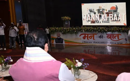CM Saini Hails Modi's Mann Ki Baat on Heritage, Security