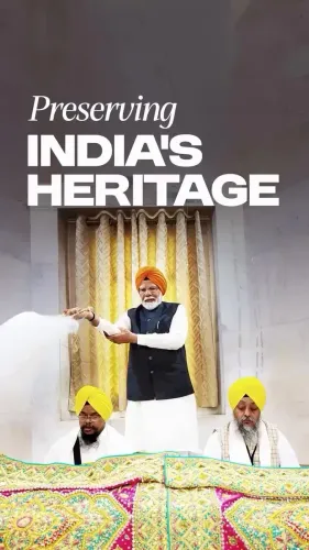 CM Saini Hails Modi's Push to Showcase Sikh Heritage Globally