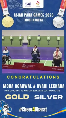 CM Saini Hails Mona Agarwal, Avani Lekhara's Para Games Gold-Silver