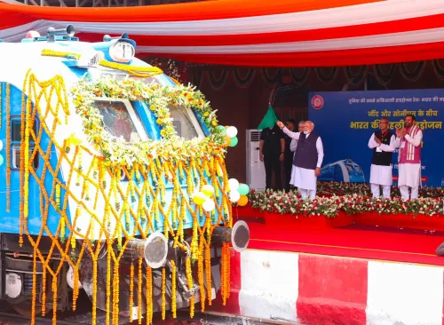 CM Saini Hails PM Modi's Hydrogen Train Flag-Off from Haryana