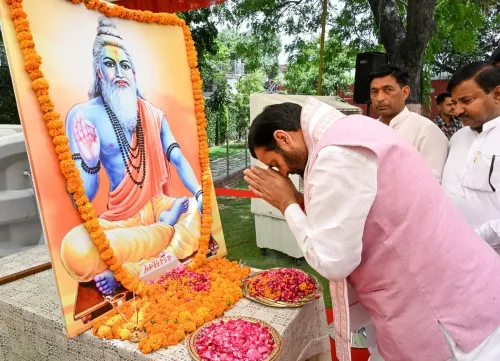 CM Saini Hosts Maharishi Kashyap Jayanti at Sant Kabir Kutir