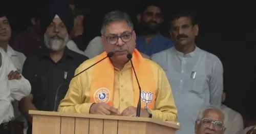 CM Saini livestreams Haryana BJP chief's charge ceremony in Panchkula