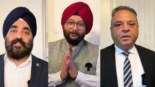 CM Saini Meets Punjabi Diaspora in Sweden, Flags Drug Crisis