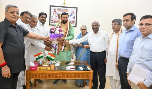 CM Saini Meets Savitri Jindal-Led Hisar Delegation in Chandigarh