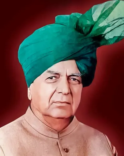 CM Saini Pays Tribute to Devi Lal on Birth Anniversary