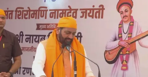 CM Saini shares live stream of Sant Namdev's 756th Jayanti in Chandigarh