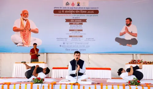 CM Saini Urges Haryana to Join Yoga Campaign for Healthier Society