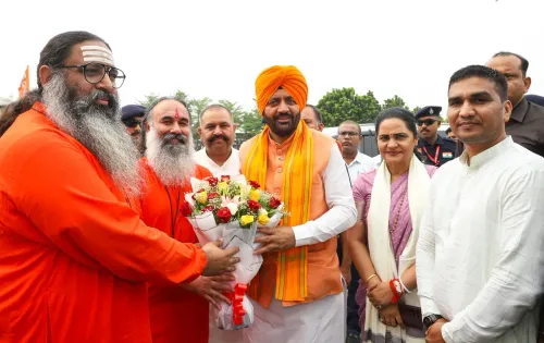 CM Saini Visits Divya Jyoti Jagruti Sansthan in Jalandhar