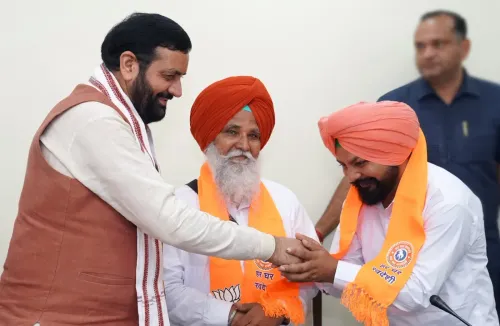 CM Saini Welcomes Punjab's Satrana Batch into BJP Fold