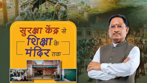CM Sai's Chhattisgarh turns ITBP camp into school in Mohla-Manpur