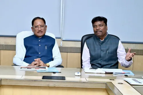 CM Sai's Office Holds Transport Dept Review at Mahanadi Bhawan