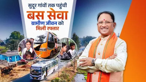 CM Sai's Rural Bus Scheme Expands Village Connectivity in Chhattisgarh