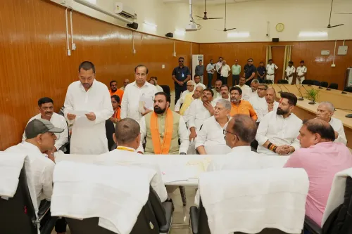 CM Samrat Choudhary attends NDA nomination for Bihar Council polls 2026