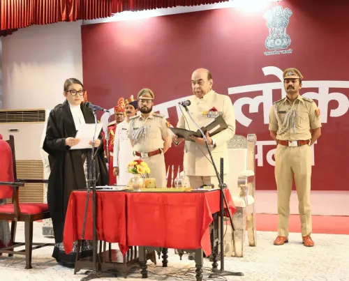 CM Samrat Choudhary Attends Patna HC Chief Justice Oath Ceremony