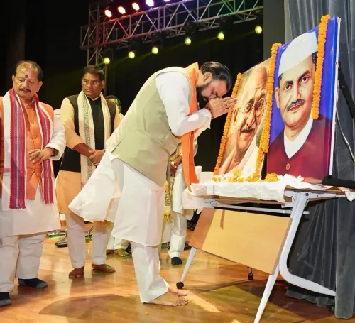CM Samrat Choudhary attends 'Seva Smaran' event in Patna