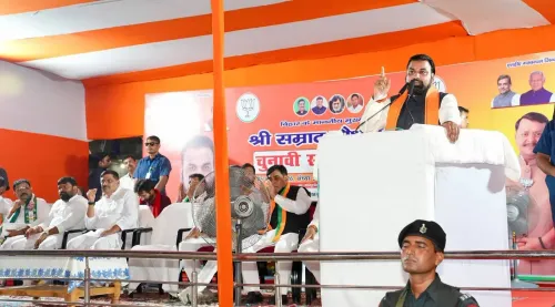 CM Samrat Choudhary backs Bankipur candidate Neeraj in poll push