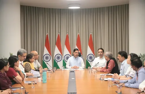 CM Samrat Choudhary Congratulates Pralhad Joshi as Union Education Minister