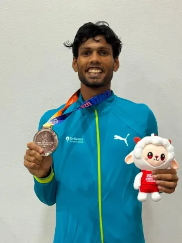 CM Samrat Choudhary hails Bihar's Setu Mishra for Asian U-23 double medal