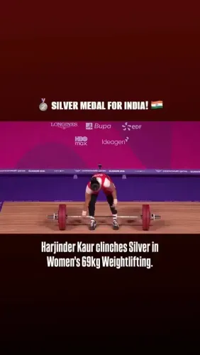 CM Samrat Choudhary hails Harjinder Kaur's CWG 2026 silver