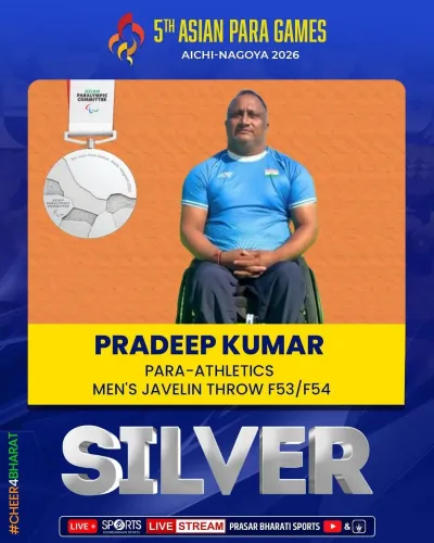 CM Samrat Choudhary hails India's double medal win at Asian Para Games 2026