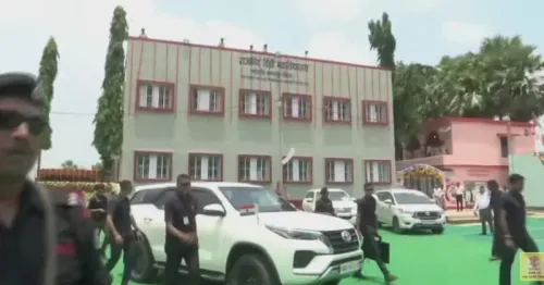 CM Samrat Choudhary Inspects New Govt College in Bhagalpur
