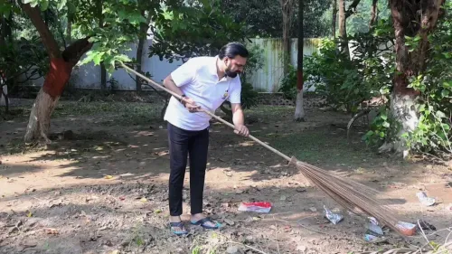 CM Samrat Choudhary joins Seva Sankalp cleanliness drive in Bihar