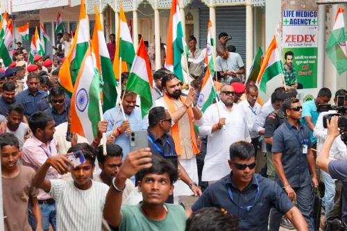 CM Samrat Choudhary joins Tiranga Yatra in Munger