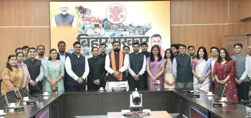 CM Samrat Choudhary meets Bihar's UPSC qualifiers at Lok Sevak Avas