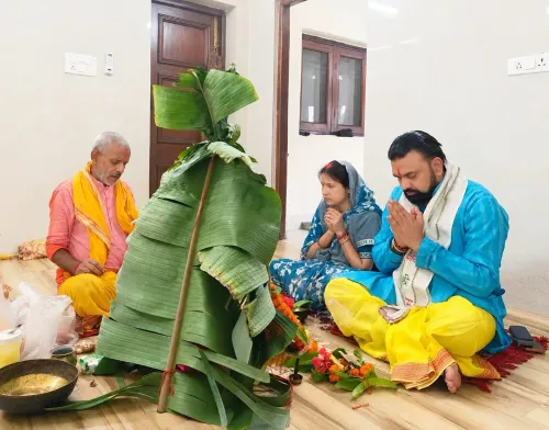 CM Samrat Choudhary offers Satyanarayan puja on Bhadrapad Purnima
