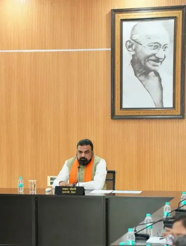 CM Samrat Choudhary Reviews Bihar Social Welfare Delivery