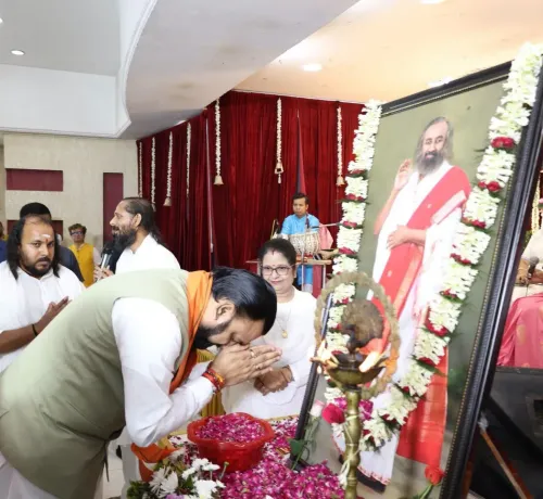 CM Samrat Choudhary seeks blessings at Patna temple and ashram