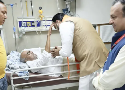 CM Samrat Choudhary visits IGIMS to check on ex-RS MP Vashishtha Narayan Singh
