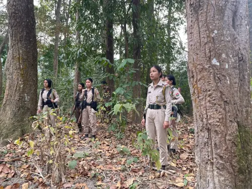 Kaziranga's Van Durgas: CM Sarma salutes women forest guards on Navratri