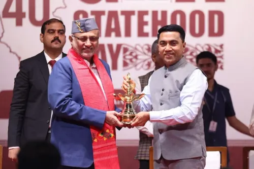 CM Sawant addresses Goa's 40th Statehood Day at Kala Academy