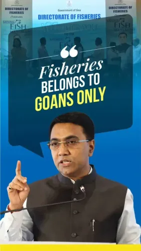 CM Sawant Announces ID Cards for Goa Fishermen With 15-Yr Domicile