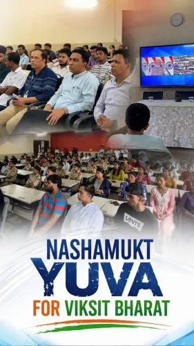 CM Sawant Backs Nasha Mukt Goa Drive for Viksit Bharat