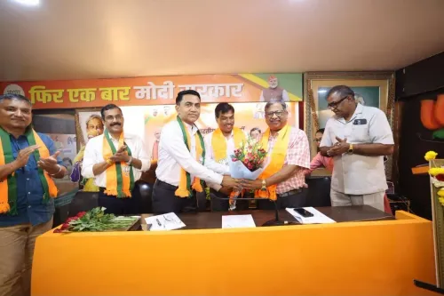 CM Sawant Congratulates Newly Constituted BJP Goa Medical Cell