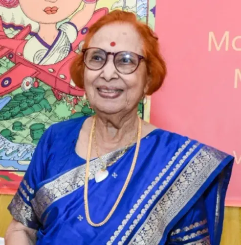 CM Sawant Greets Goa Liberation Fighter Libia Lobo Sardesai