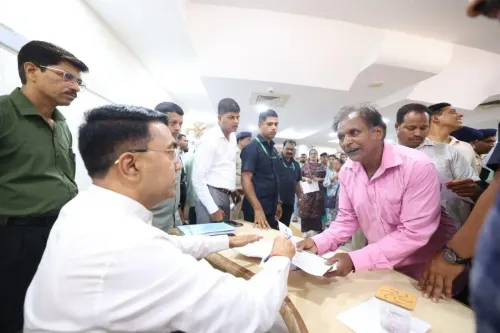 CM Sawant Holds Citizen Grievance Meet in Sankhali