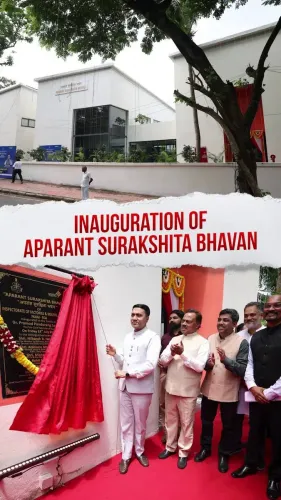 CM Sawant Inaugurates Aparant Surakshita Bhavan for Goa's Factory Inspectorate
