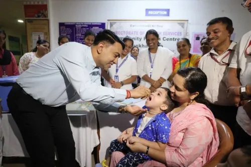 CM Sawant Launches Goa Pulse Polio Drive in Sankhali