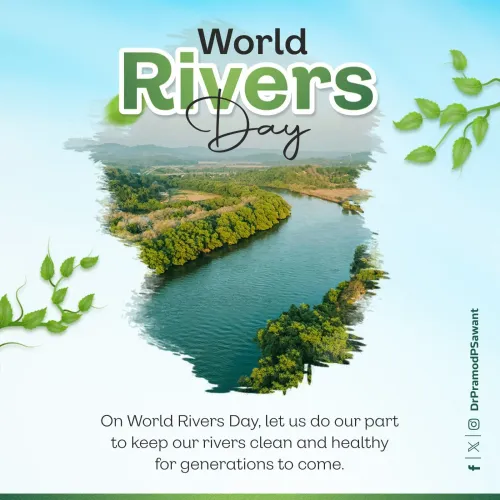 CM Sawant Marks World Rivers Day, Calls to Protect Goa's Rivers