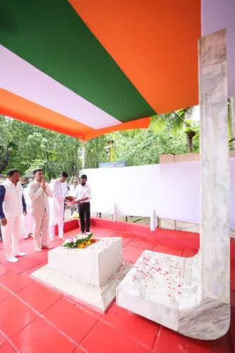 CM Sawant Pays Tribute at Patradevi Martyrs' Memorial on I-Day